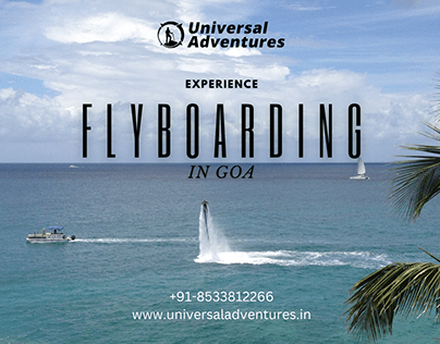 Fly boarding in Goa: An Adventure Over Pristine Waters