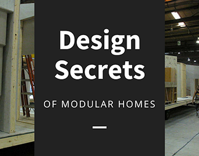 Design Secrets of Modular Homes