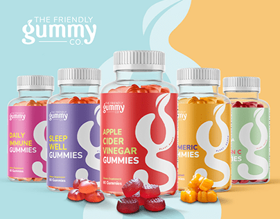 The Friendly Gummy Co. - Product Design