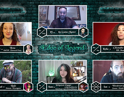 Nat20 Productions Rebrand and Campaign Stream Overlays