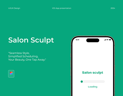 iOS Presentation - Salon sculpt (Salon services app).