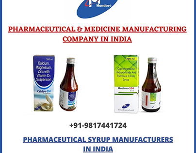 Pharmaceutical Syrup Manufacturers in India