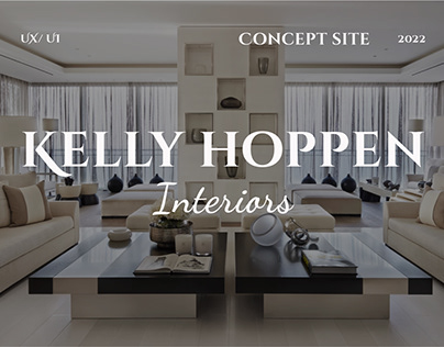 Kelly Hoppen Interiors Website redesign