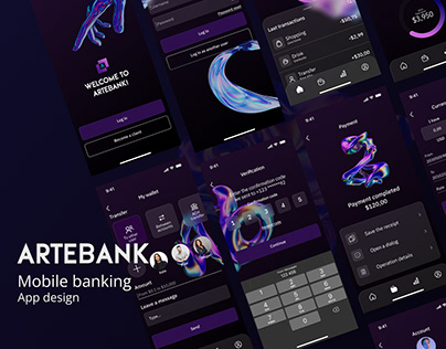 Mobile banking | App design