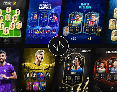 FIFA Ultimate Team social media graphics