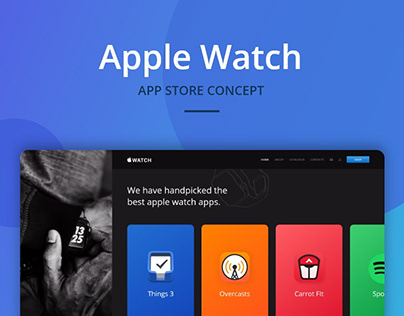 Apple Watch - App store concept