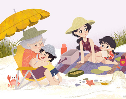 A day at the beach