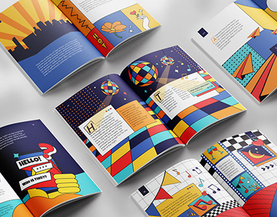 Book Layout Design (Book design, book illustration)