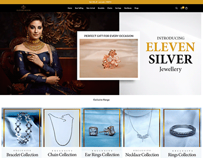 Custom Shopify Website - Eleven Silver
