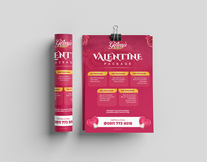 Valentine Flyer Design