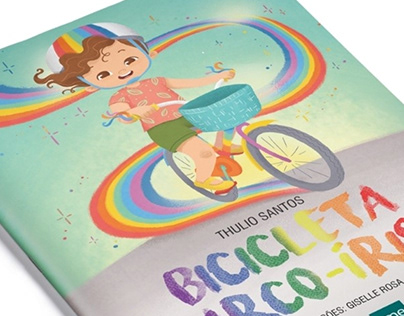 Ilustrações para o livro "Bicicleta Arco-Íris"