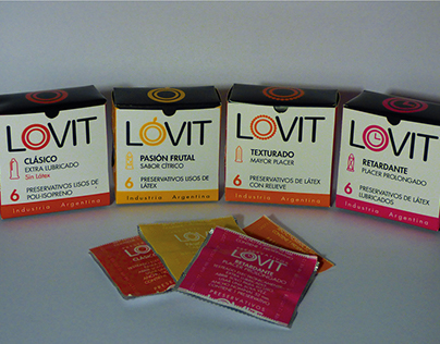 Diseño de Marca y Envase de Preservativos LOVIT