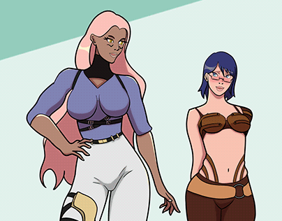 Project thumbnail - Kayla and Sarah switch clothing
