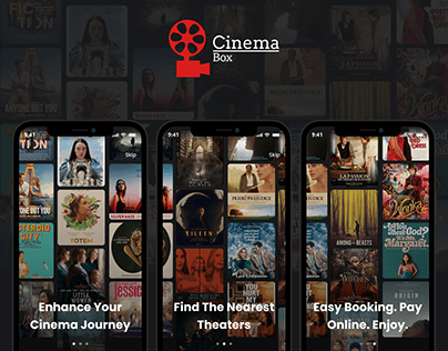 Project thumbnail - Cinema Box - Ticket Booking App