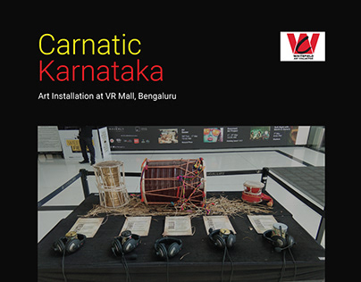 Art Installation at VR Mall, Bengaluru