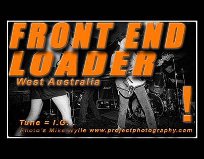 Front End Loader live music photography by Mike Wylie