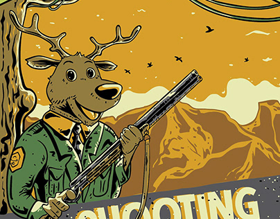 The Deer Hunter Illustration