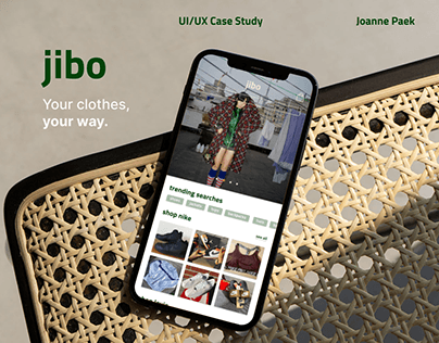 jibo - Vintage Clothing Mobile App