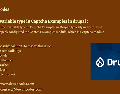 Undefined variable type in Captcha Examples in drupal :