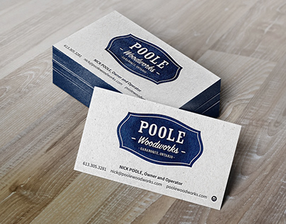 Poole Woodworks Branding