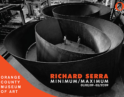 Richard Serra Exhibit – Book Design