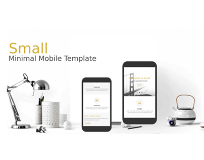 Small - Minimal Mobile Template