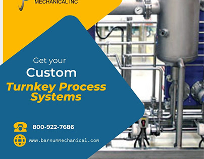 Custom Turnkey Process Systems-Barnum Mechanical