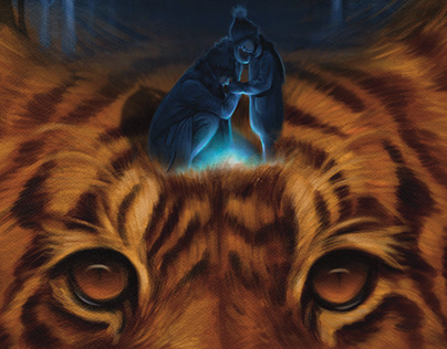 Okładka książki „Dziewczyna, którą oswoił tygrys”