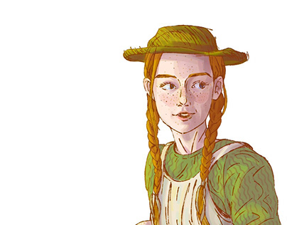 Anne with an "E" illustrations