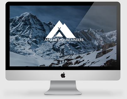 Apache Mountaineers - Logo and Screen Drafts