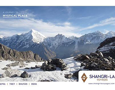 Brochure design for Shangrila Voyage