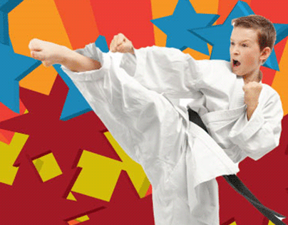 Karate Banner Design
