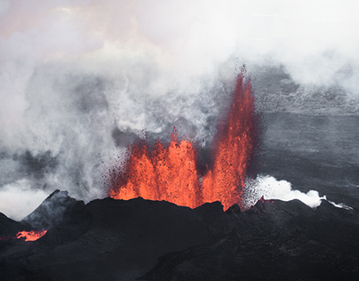 Holuhraun - The evacuated volcano
