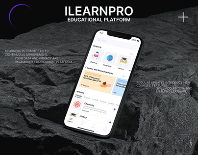 ILearnPro - Mobile app for Educational Platform