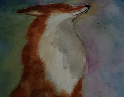 Fox - Watercolor