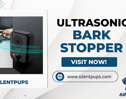 Ultrasonic Bark Stopper for Well-Behaved Pets