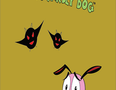 COURAGE THE COWARDLY DOG WALLPAPER