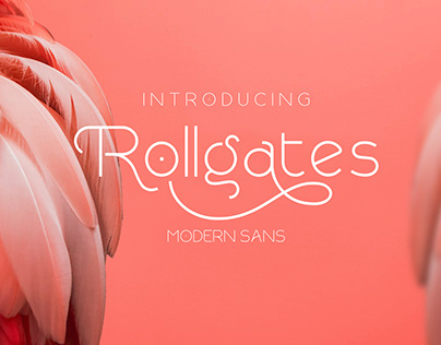 Rollgates Modern Sans Font