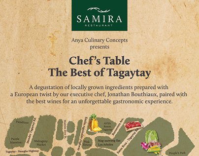 Chef's Table: The Best of Tagaytay