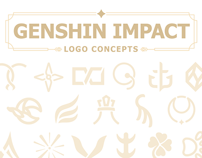 Genshin Impact Logo Concepts