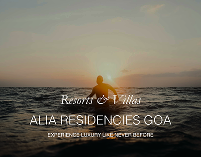 Alia Residencies Goa - Luxury Hotel