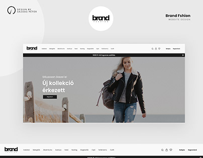 Brand Fashion - Website design