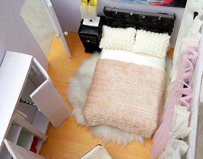 Apartment/Flat Bedroom Maquette