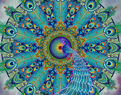 Peacock Mandala