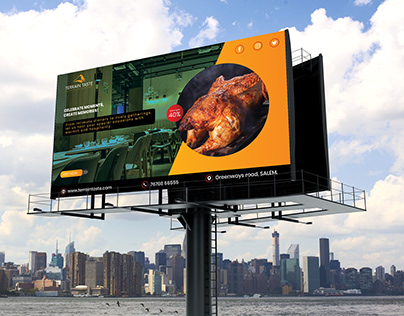 Terrain Taste restaurant (Billboard banner)