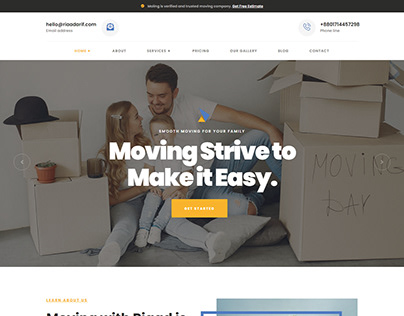 Moving Website | Storage Website | WordPress Website