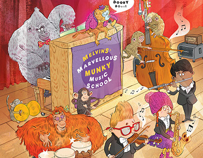 Melvins Munky Music School | Portfolio