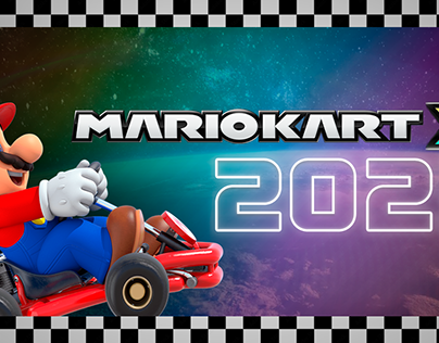 Mario Kart em 2025 - Youtube Thumbnail