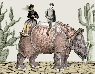 Vintage animation - The evolution of transport