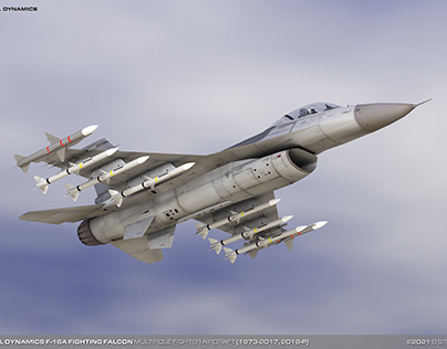 General Dynamics F-16A Fighting Falcon Fighter Aircraft